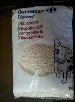 Mängden socker i Riz Soufflé Un Kilo