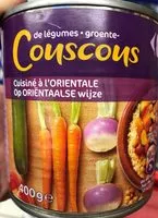 Mängden socker i Couscous de légumes à l'orientale
