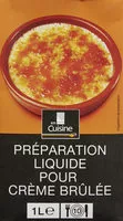 Mängden socker i Préparation liquide pour crème brûlée