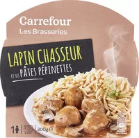 Mängden socker i Lapin chasseur & pâtes pepinettes