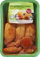 Mängden socker i Découpes de Poulet au Paprika Halal