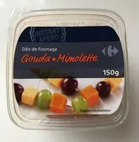 Mängden socker i Dés de Gouda & Mimolette