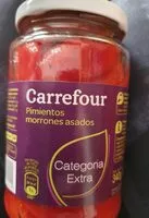 Mängden socker i Poivrons rouges grillés