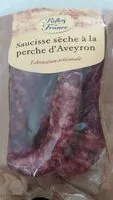 Mängden socker i Saucisse sèche à la perche d’Aveyron