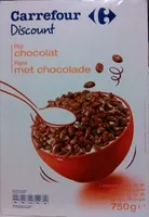 Mängden socker i Riz chocolat