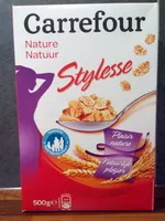 Mängden socker i Stylesse Pétales de riz, blé complet & orge complète