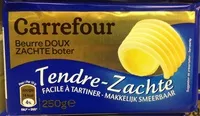 Mängden socker i Beurre tendre