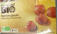 Mängden socker i Marrons glacés