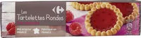 Mängden socker i Tartelette goût framboise