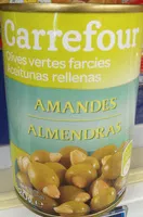 Mängden socker i Olives farcies aux amandes