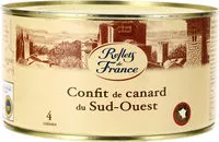 Mängden socker i Confit de canard du Sud-Ouest