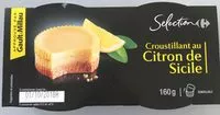 Mängden socker i Croustillant au citron de Sicile