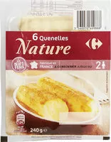 Mängden socker i Quenelles