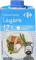 Mängden socker i Creme legere fluide
