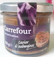 Mängden socker i Caviar d' Aubergines