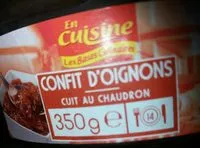 Mängden socker i 350G Confit Oignon En Cuisine