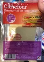 Mängden socker i Emmental en lonchas sin lactosa