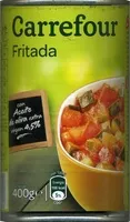 Mängden socker i Fritada à l'huile d'olive vierge 4,6%