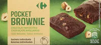 Mängden socker i Brownie pocket chocolat et noisettes