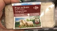 Mängden socker i Brique de brebis doux et crémeux
