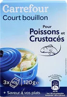 Mängden socker i Court-bouillon Aux légumes