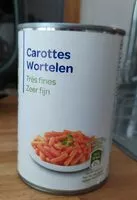 Mängden socker i Carottes (très fines)