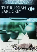 Mängden socker i Thé Russian Earl Grey
