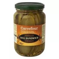 Mängden socker i Pepinillo agridulde en tiras