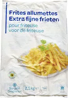 Mängden socker i Frites Allumettes pour friteuse