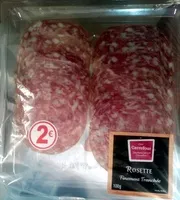 Mängden socker i Rosette finement tranchée