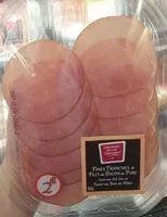 Mängden socker i Fines tranches de filet de bacon de porc fumé