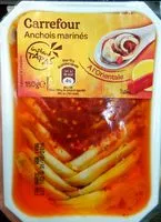 Mängden socker i Anchois marinés A L'orientale