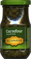 Mängden socker i Alcaparras "Carrefour"