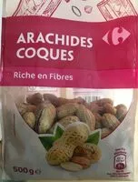 Mängden socker i Arachides coques