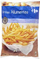 Mängden socker i Frites Allumettes