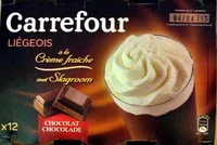 Mängden socker i Liégeois Chocolat