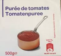 Mängden socker i Purée de tomates