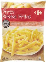 Mängden socker i Pommes frites