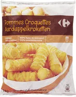 Mängden socker i Pommes Croquettes
