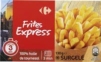 Mängden socker i Frites Express