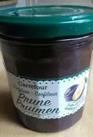 Mängden socker i Confiture de prunes