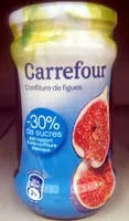 Mängden socker i Confiture de figues -30 % de sucres