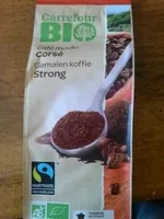 Mängden socker i Café moulu corsé