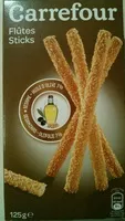 Mängden socker i Grissini Sésame et Huile d'olive 7%