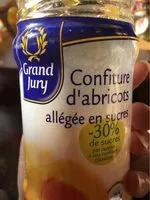 Mängden socker i Confiture d'abricots allégée en sucres