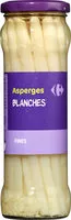 Mängden socker i Asperges blanches Fines