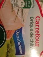 Mängden socker i Brique De Chèvre