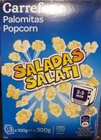 Mängden socker i Carrefour Palomitas Saladas
