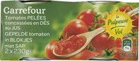 Mängden socker i Pulpe fine de tomates