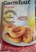 Mängden socker i Churros carrefour
